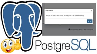 How To Resolve Utility File Not Found  Correct The Binary Path  pgAdmin 4  PostgreSQL 1415 [upl. by Akialam]