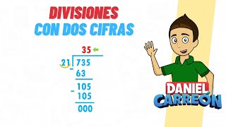 COMO HACER DIVISIONES CON DOS CIFRAS Super fácil  Para principiantes [upl. by Nyraa922]