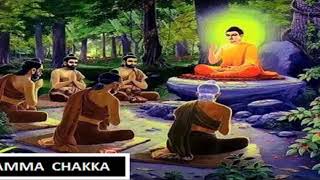 Dhamma Chakka Pavattan Sutta Subtitles in 3 languages [upl. by Bonine]