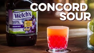 Welch’s Concord Sour  How To Drink [upl. by Aohsoj]