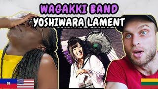 REACTION TO Wagakki Band 和楽器バンド  Yoshiwara Lament 吉原ラメント Live Dai Shinnenkai 2020 [upl. by Rimat381]