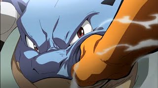 charizard vs blastoise rivalry  pokemon red blue charizard blastoise [upl. by Artinahs405]