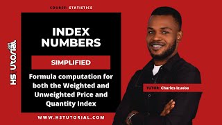 Index Numbers  Statistics [upl. by Aisayt]