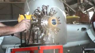 Claytons 9 CYLINDER RADIAL ENGINE [upl. by Akeenahs]