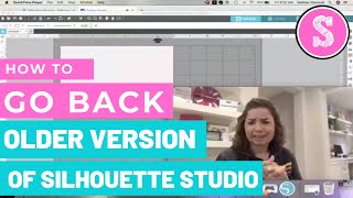 How to Install OLDER Version of Silhouette Studio Software Legacy [upl. by Pry]