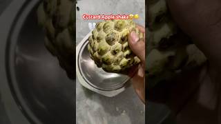 🤩 delicious🤤 custard apple shake custardapple shake trending youtube trendingshorts shorts [upl. by Roper]