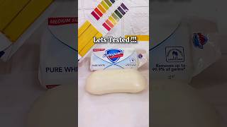 Shocking🤯 safeguard soap ph test shorts safeguardsoapbodycarebeautybathing soaptest phtest [upl. by Jolanta530]