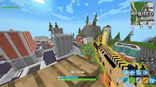 Playing Fortnite in Minecraft [upl. by Bella]