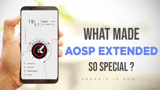 Aosp Extended Android 10 Rom  All Phones [upl. by Nnelg]