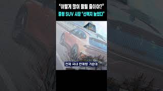 중형 하이브리드 SUV 점유율 30 돌파quot이렇게 인기 좋다고quot [upl. by Asiek511]