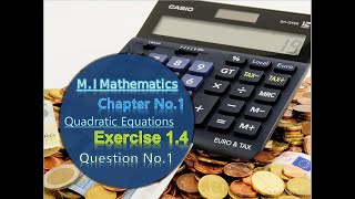 Exercise 14  Class 10 Math  Punjab Board  Quadratic Equations  Question 1 to 6 mimathematics [upl. by Amaso]