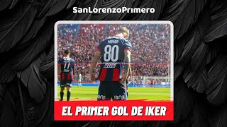 El primer GOL de MUNIAIN con la camiseta de SanLorenzo [upl. by Adlihtam]