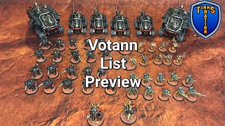 Votann Trucks Votann List Preview [upl. by Lemmor485]