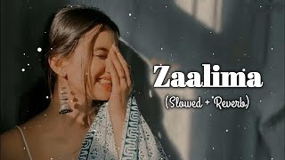 ZAALIMA  Lofi song  Slowed and Reverd [upl. by Hadleigh]