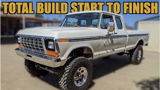 1979 F350 Supercab RestoMod Start to Finish [upl. by Lenhart]