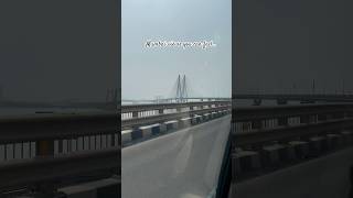 Bandra worli sea link bridge  Mumbai must see  India 🇮🇳 views subscribe [upl. by Airotel31]