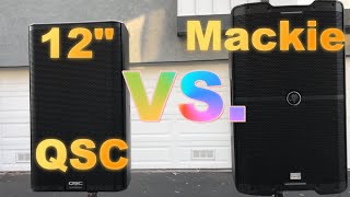 QSC K122 vs Mackie SRM VClass real world comparison Pros and Cons [upl. by Burn]