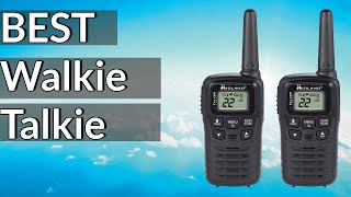 Best Walkie Talkie Reviews 2023  Best Budget Walkie Talkie Buying Guide [upl. by Nodnarg]