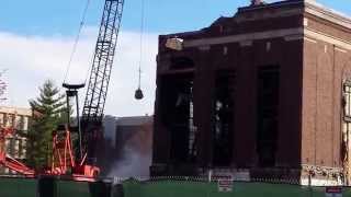 ENAD Wrecking Ball Demolition  Purdue University 102814 [upl. by Curtice]