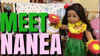 Nanea Unboxing NEW American Girl Doll  First Look [upl. by Issor]