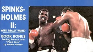 Larry Holmes vs Michael Spinks 2nd meeting  HIGHLIGHTS HD 60 FPS  April 19 1986 [upl. by Dorman]