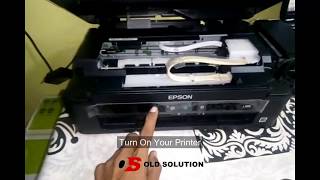 Epson l380 allinone ink tank printer  installation [upl. by Caddaric]