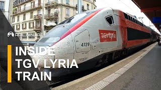 Inside of A HighSpeed Train TGV Lyria  France Trains  Rail Ninja Review [upl. by Farnsworth803]