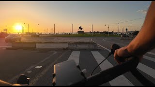 Bicycle Porto Matosinhos Sunset [upl. by Eenhpad]