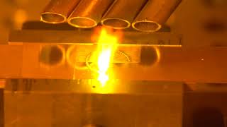 TRUMPF laser welding TruDisk Pulse 421  copper welding with green laser [upl. by Durrace]