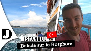 â›´ï¸ TraverseÌe du Bosphore en bateau Ã Istanbul ğŸ‡¹ğŸ‡· [upl. by Balch]