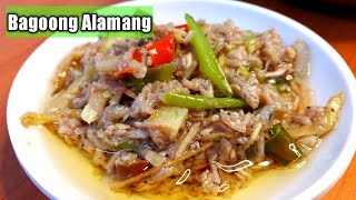 Bagoong Alamang  Kare Kare recipe [upl. by Egnalos]