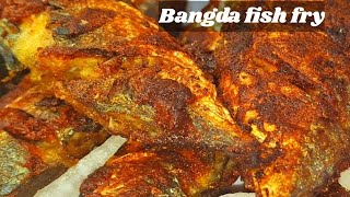 Bangda fish fryMackerel Fish fry RecipeFish fry recipe by Cookwithhaaj [upl. by Orelie781]