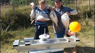 ShoreThing Kontiki Longline Fishing for Snapper Uretiti Beach [upl. by Burns477]