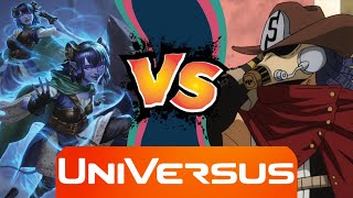 Jester Lavorre Prankster Priestess Life VS Snipe Air  UniVersus Gameplay [upl. by Ebony]