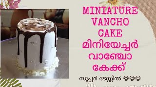 Miniature Vancho Cake ഉണ്ടാക്കിയാലോ 😋😋😋 [upl. by Quickman]