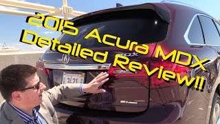 2015 Acura MDX DETAILED Review and Road Test [upl. by Ettennig]