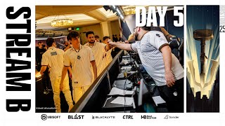 Six Invitational  Stream B  Group stage  Day 5 [upl. by Ynattyrb]