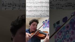 Warming up with a crazy passage from Ligeti violin concerto [upl. by Wilda]