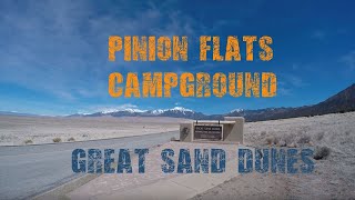 Pinion Flats Campground  Great Sand Dunes National Park [upl. by Moreville]