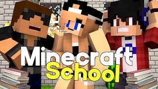 First Day  Minecraft School S1 Ep1 Minecraft Roleplay Adventure [upl. by Joeann]