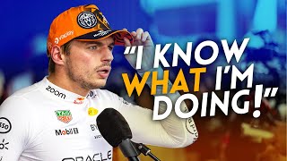 Max Verstappen FIRES BACK at Damon Hill [upl. by Chickie]