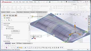 SOLIDWORKS  Freeform Tool [upl. by Collins337]