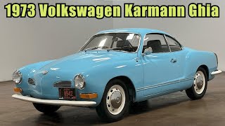 A Look at a 1973 Volkswagen Karmann Ghia [upl. by Llecrup]