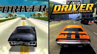 Evolution of DRIVER Games 19992015 [upl. by Tonia439]