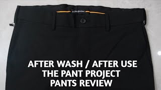 After Wash The Pant Project Black Formal Pants Review  After Use The Pant Project Pants Review [upl. by Supat]