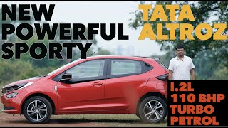 Tata Altroz with all new 12 L110BhpiTurbo Petrol engine  Review by Baiju N Nair [upl. by Akinom]