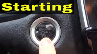 Starting And Turning Off The EngineDriving Lesson [upl. by Sotnas]