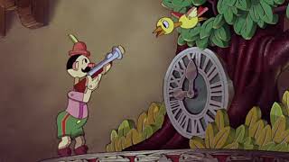 Pinocchio 1940 Clock scene [upl. by Azil]