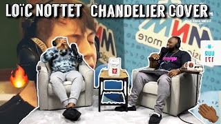 Loïc Nottet  Chandelier Sia Cover LIVE Brothers Reaction [upl. by Aekim]