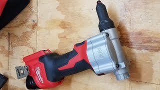 Milwaukee M12 Cordless Rivet Tool Review [upl. by Forster]